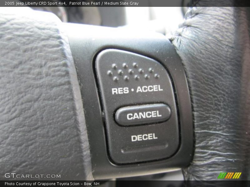 Patriot Blue Pearl / Medium Slate Gray 2005 Jeep Liberty CRD Sport 4x4