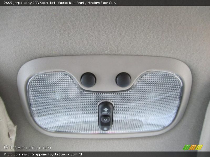 Patriot Blue Pearl / Medium Slate Gray 2005 Jeep Liberty CRD Sport 4x4