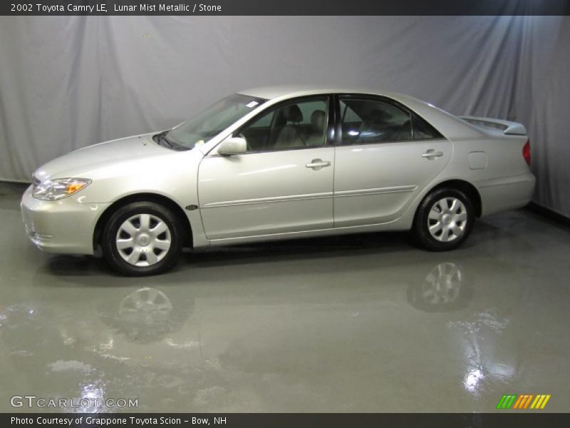 Lunar Mist Metallic / Stone 2002 Toyota Camry LE