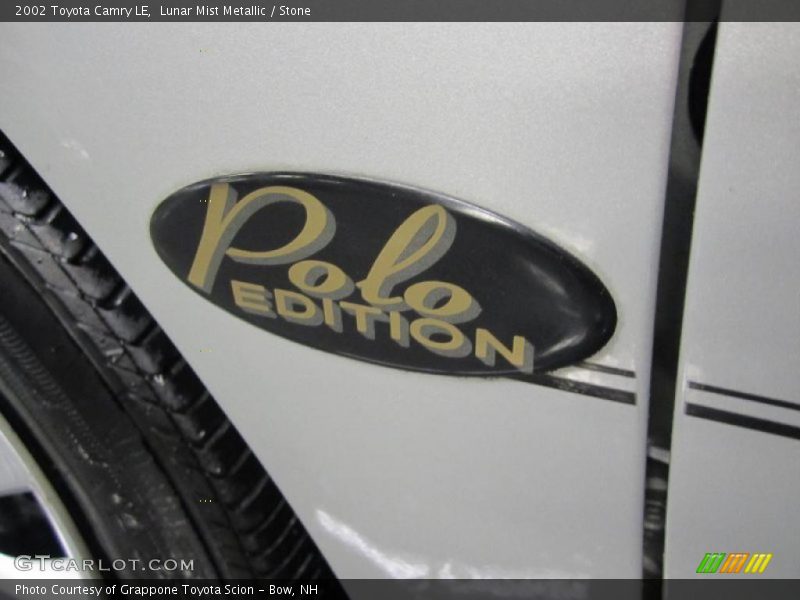Lunar Mist Metallic / Stone 2002 Toyota Camry LE