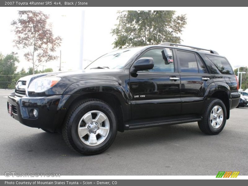 Black / Stone 2007 Toyota 4Runner SR5 4x4