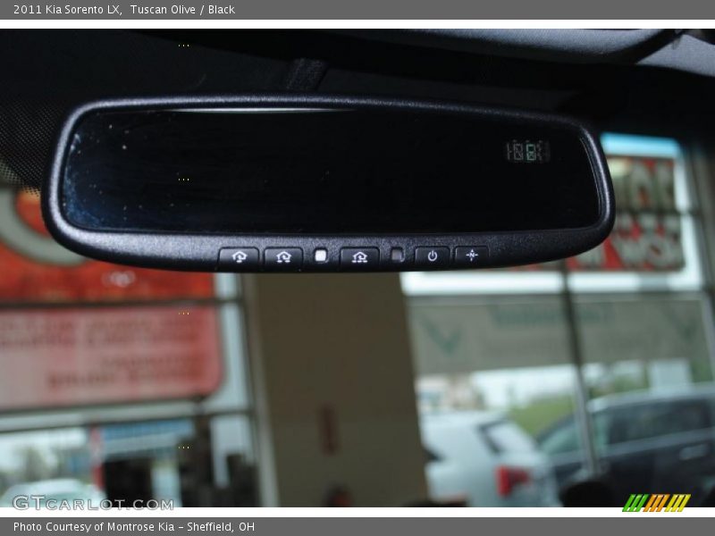 Tuscan Olive / Black 2011 Kia Sorento LX