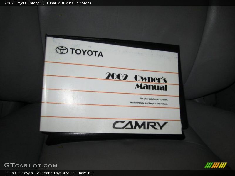 Lunar Mist Metallic / Stone 2002 Toyota Camry LE