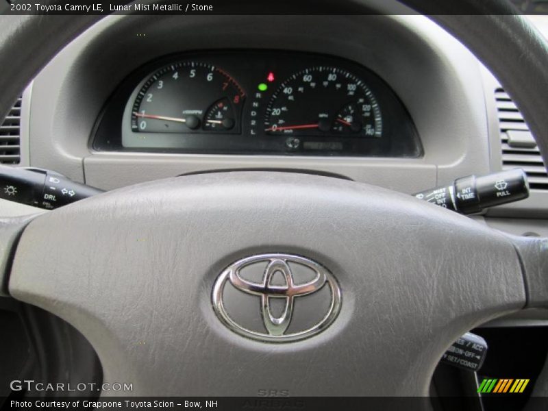 Lunar Mist Metallic / Stone 2002 Toyota Camry LE