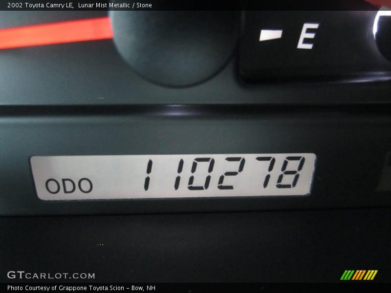 Lunar Mist Metallic / Stone 2002 Toyota Camry LE