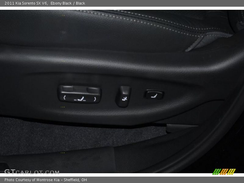 Ebony Black / Black 2011 Kia Sorento SX V6