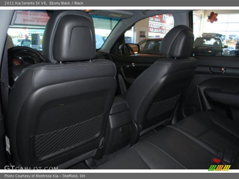 Ebony Black / Black 2011 Kia Sorento SX V6