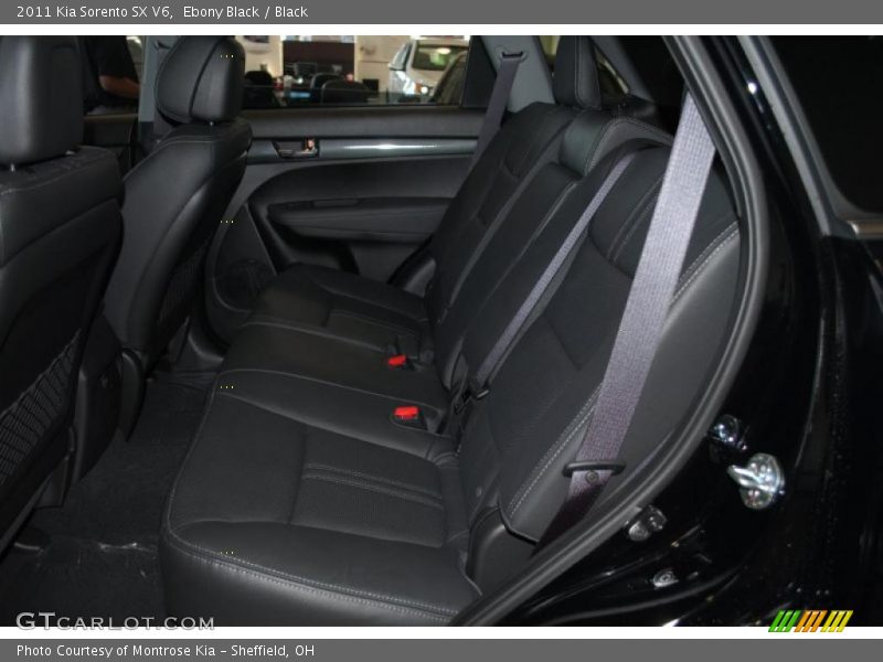 Ebony Black / Black 2011 Kia Sorento SX V6