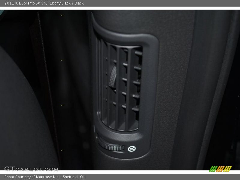 Ebony Black / Black 2011 Kia Sorento SX V6