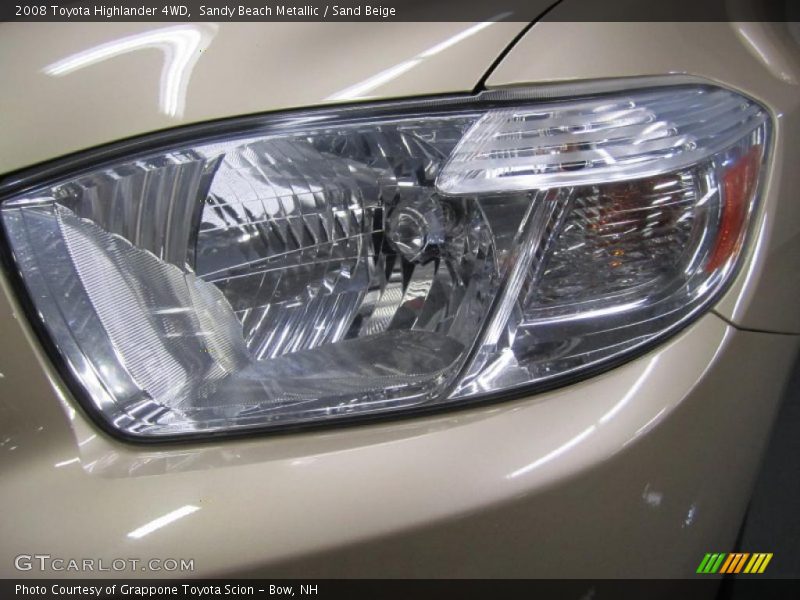 Sandy Beach Metallic / Sand Beige 2008 Toyota Highlander 4WD