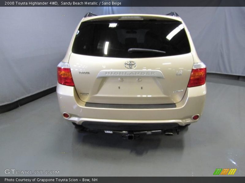 Sandy Beach Metallic / Sand Beige 2008 Toyota Highlander 4WD