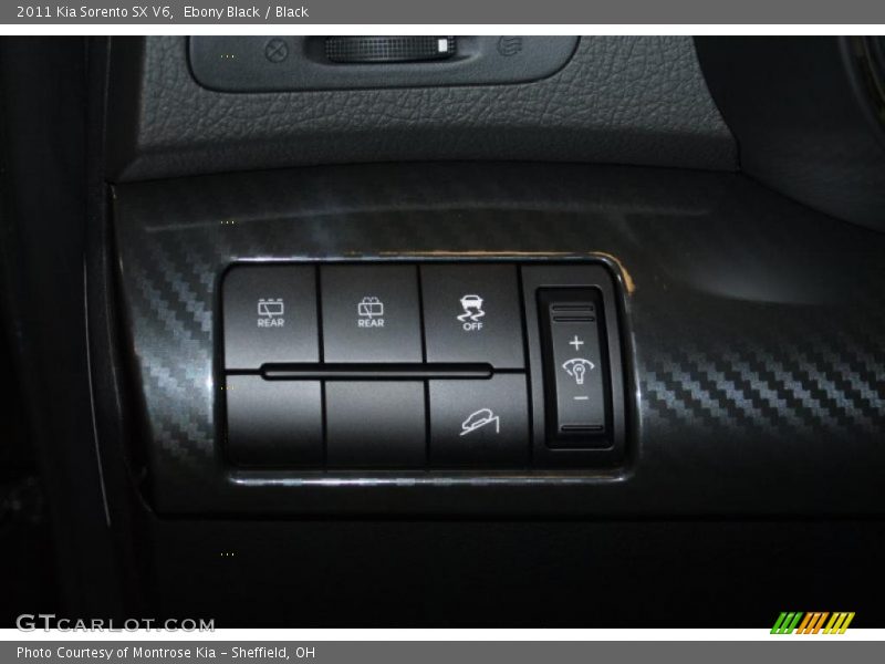 Ebony Black / Black 2011 Kia Sorento SX V6