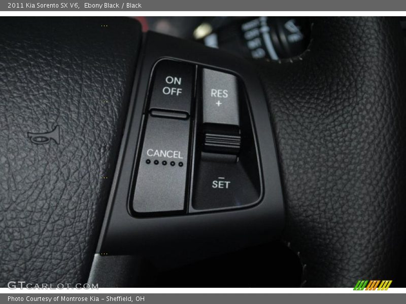 Ebony Black / Black 2011 Kia Sorento SX V6
