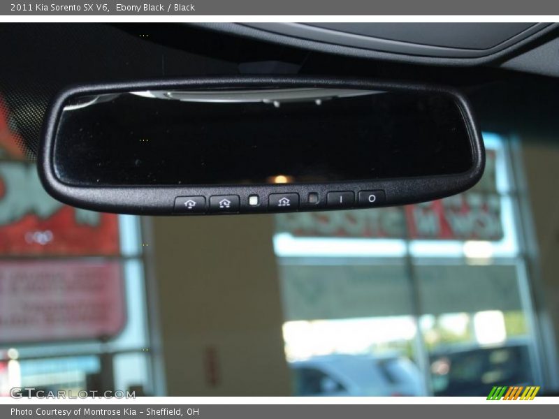 Ebony Black / Black 2011 Kia Sorento SX V6