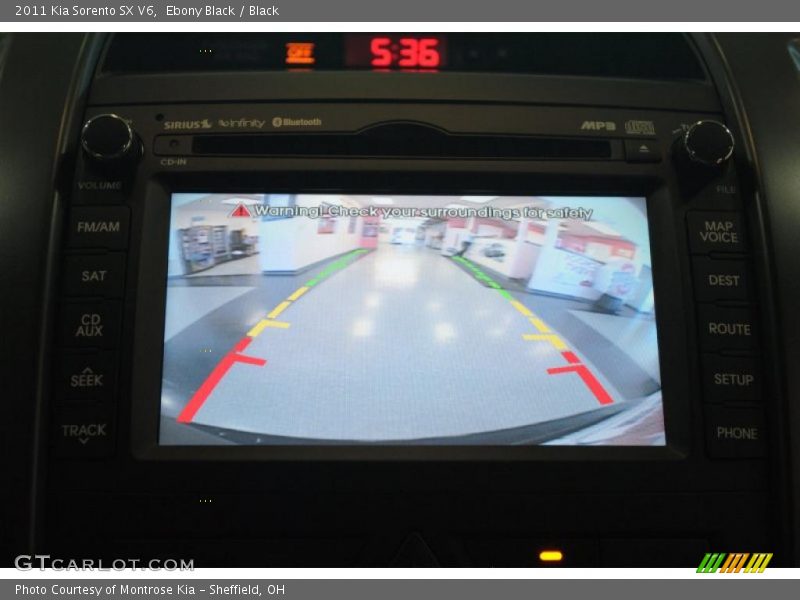 Ebony Black / Black 2011 Kia Sorento SX V6