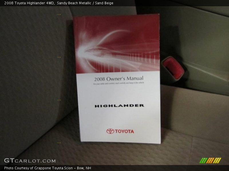Sandy Beach Metallic / Sand Beige 2008 Toyota Highlander 4WD