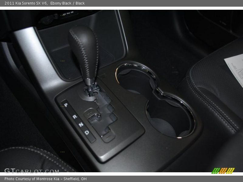 Ebony Black / Black 2011 Kia Sorento SX V6