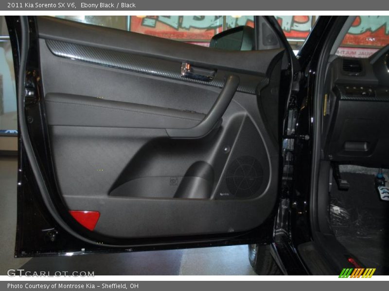 Ebony Black / Black 2011 Kia Sorento SX V6