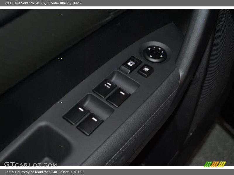 Ebony Black / Black 2011 Kia Sorento SX V6