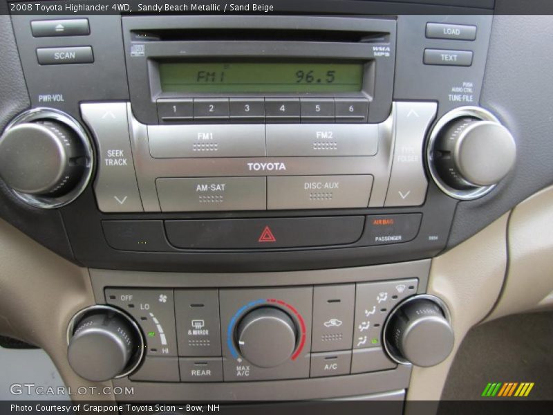 Sandy Beach Metallic / Sand Beige 2008 Toyota Highlander 4WD