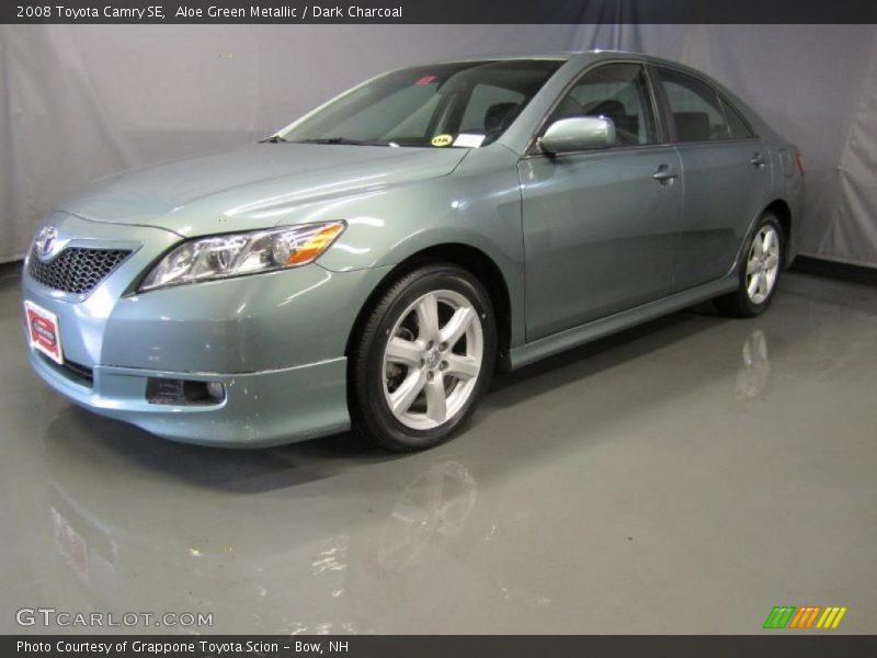 Aloe Green Metallic / Dark Charcoal 2008 Toyota Camry SE