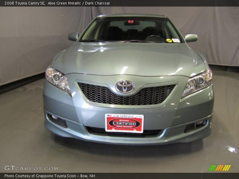 Aloe Green Metallic / Dark Charcoal 2008 Toyota Camry SE