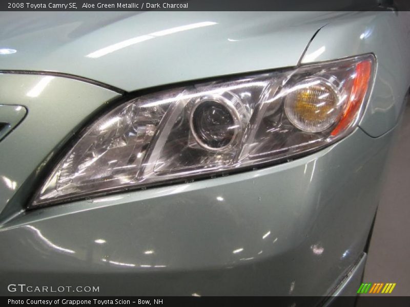 Aloe Green Metallic / Dark Charcoal 2008 Toyota Camry SE