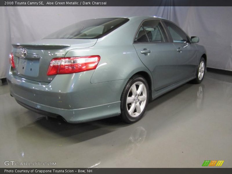 Aloe Green Metallic / Dark Charcoal 2008 Toyota Camry SE