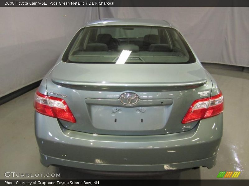 Aloe Green Metallic / Dark Charcoal 2008 Toyota Camry SE