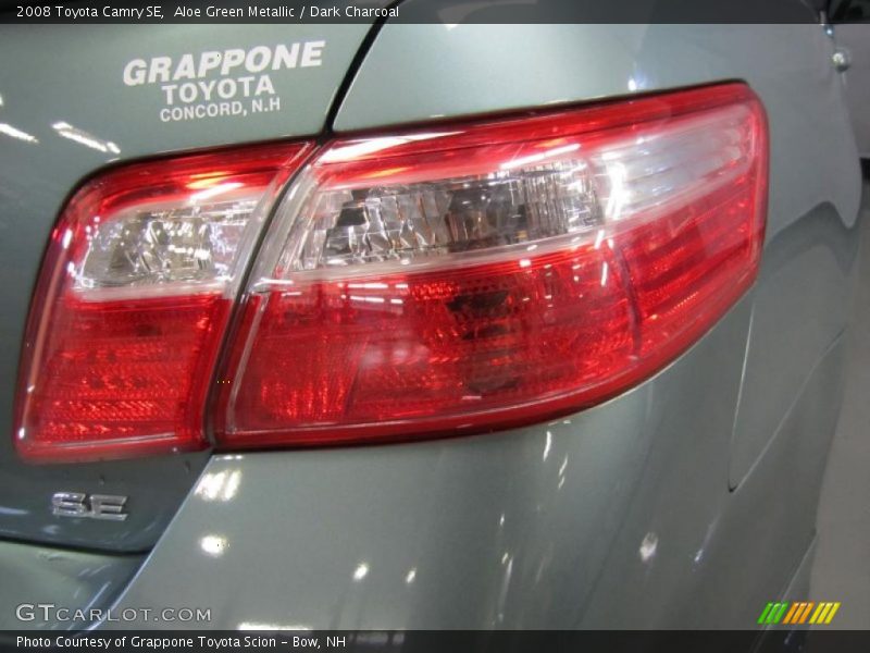 Aloe Green Metallic / Dark Charcoal 2008 Toyota Camry SE