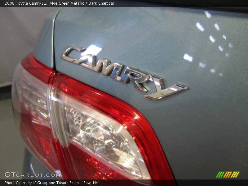 Aloe Green Metallic / Dark Charcoal 2008 Toyota Camry SE