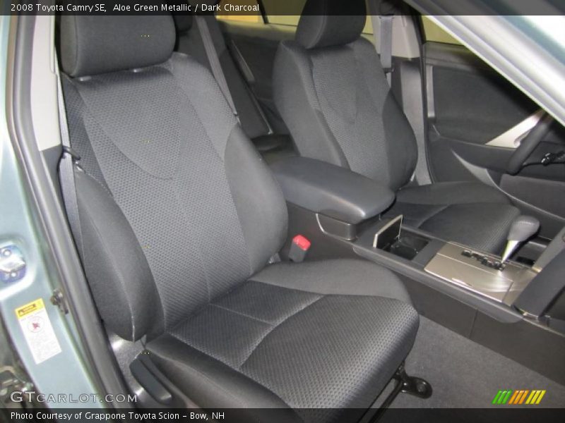 Aloe Green Metallic / Dark Charcoal 2008 Toyota Camry SE