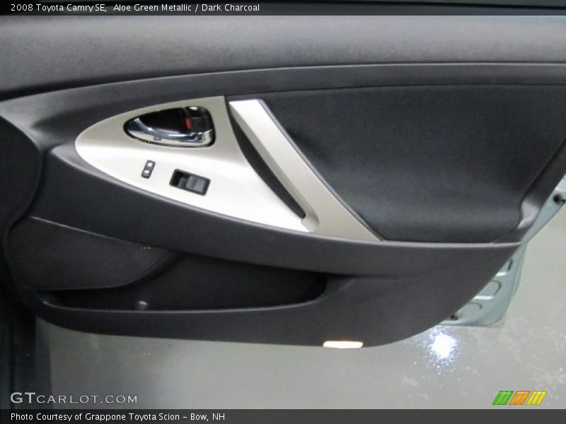 Aloe Green Metallic / Dark Charcoal 2008 Toyota Camry SE