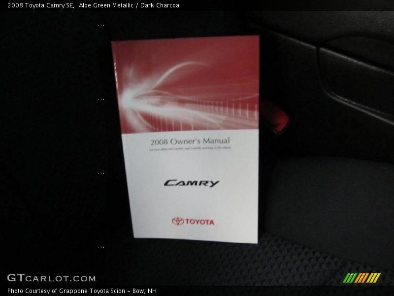 Aloe Green Metallic / Dark Charcoal 2008 Toyota Camry SE