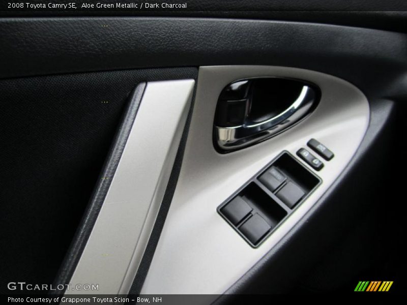 Aloe Green Metallic / Dark Charcoal 2008 Toyota Camry SE