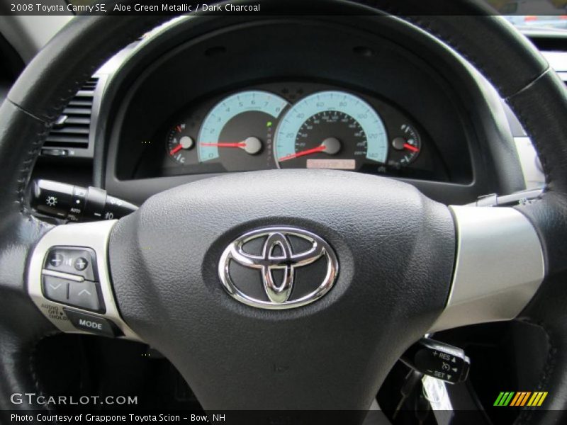 Aloe Green Metallic / Dark Charcoal 2008 Toyota Camry SE