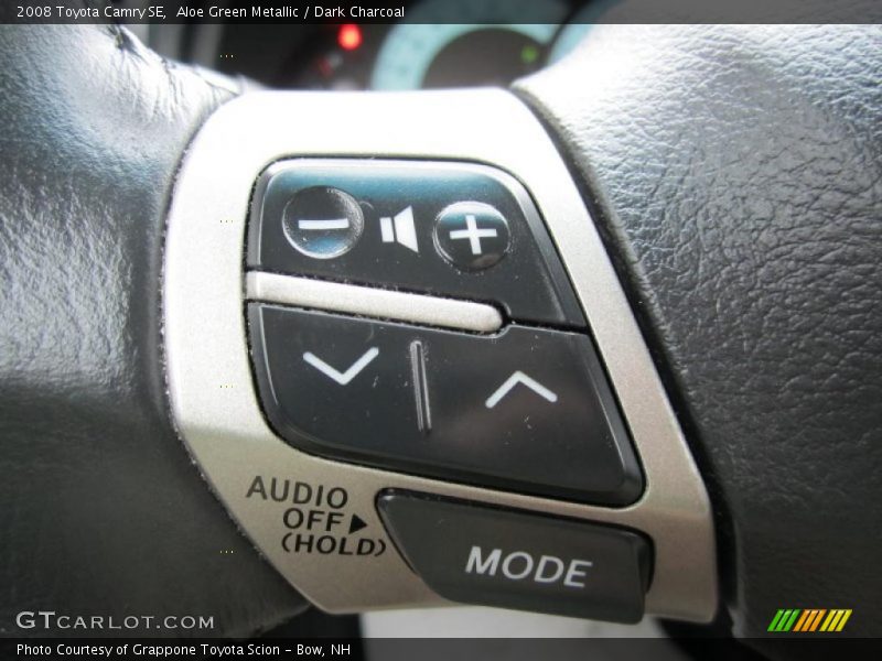 Aloe Green Metallic / Dark Charcoal 2008 Toyota Camry SE