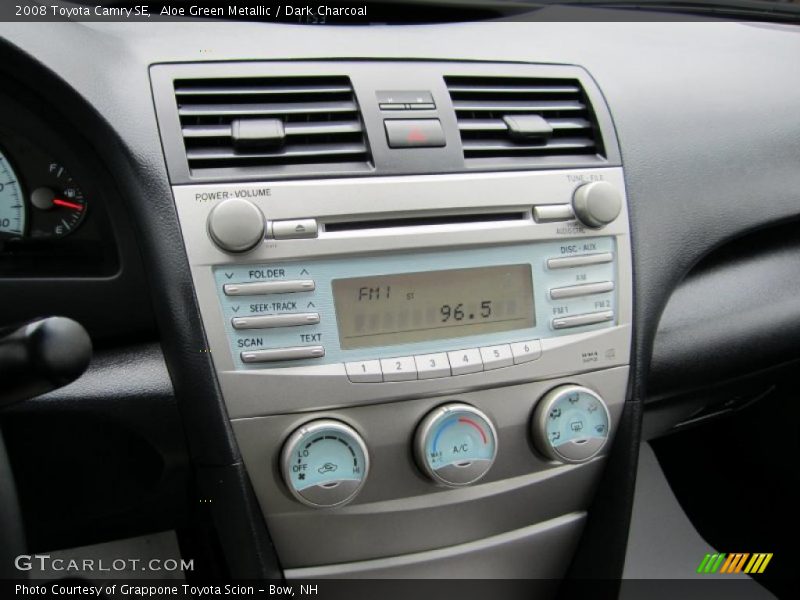 Aloe Green Metallic / Dark Charcoal 2008 Toyota Camry SE