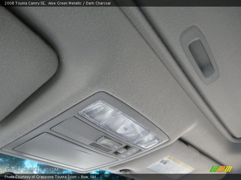 Aloe Green Metallic / Dark Charcoal 2008 Toyota Camry SE