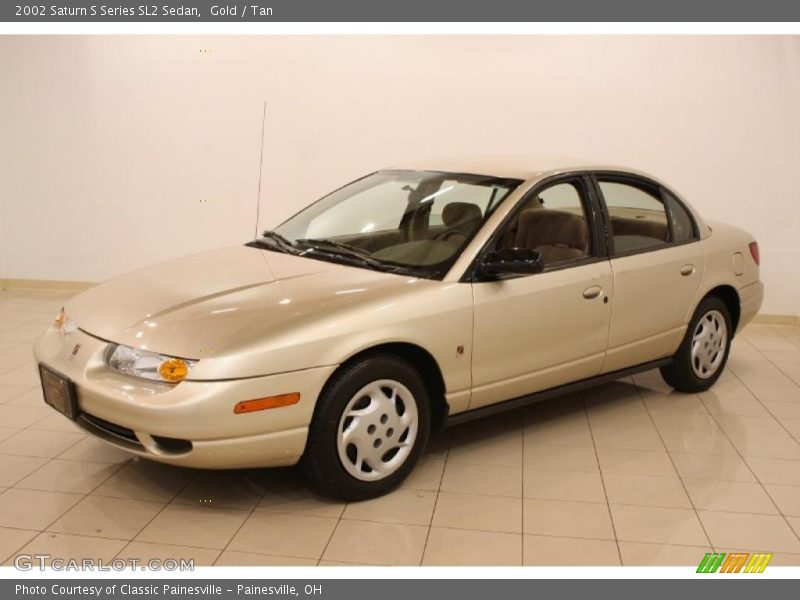 Gold / Tan 2002 Saturn S Series SL2 Sedan