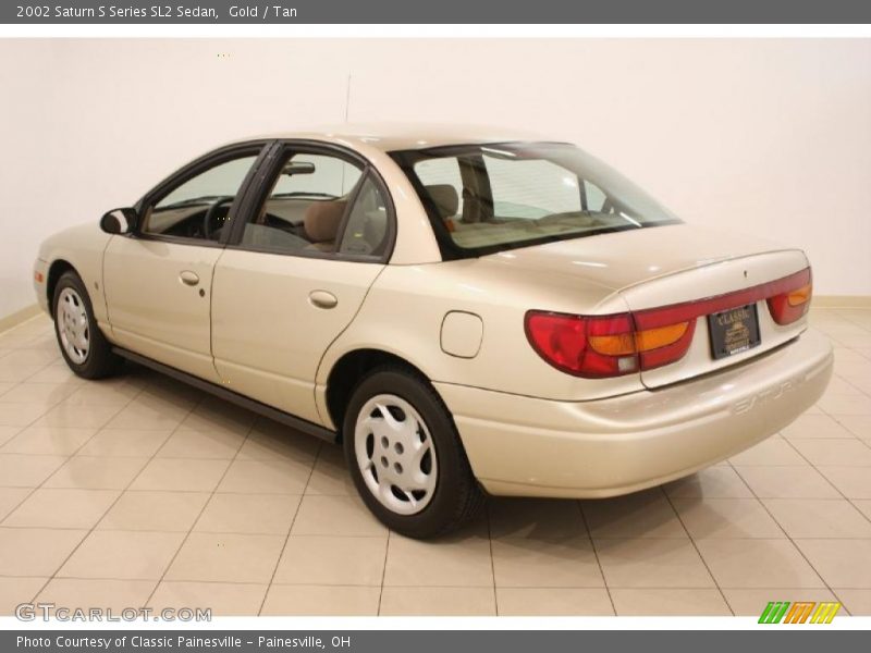 Gold / Tan 2002 Saturn S Series SL2 Sedan