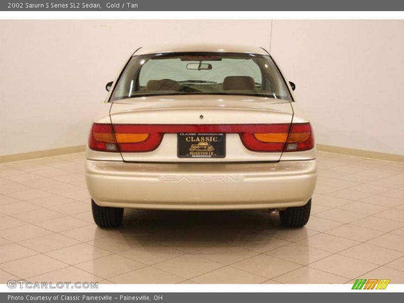 Gold / Tan 2002 Saturn S Series SL2 Sedan