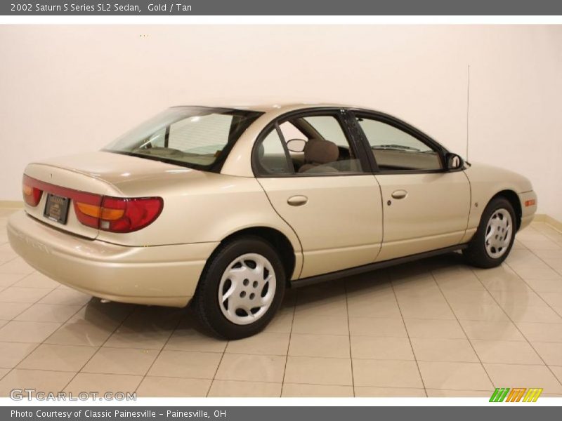 Gold / Tan 2002 Saturn S Series SL2 Sedan