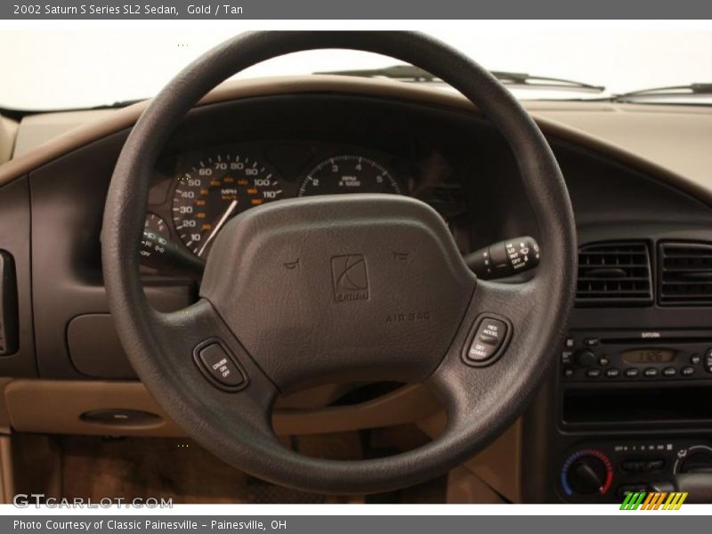 Gold / Tan 2002 Saturn S Series SL2 Sedan