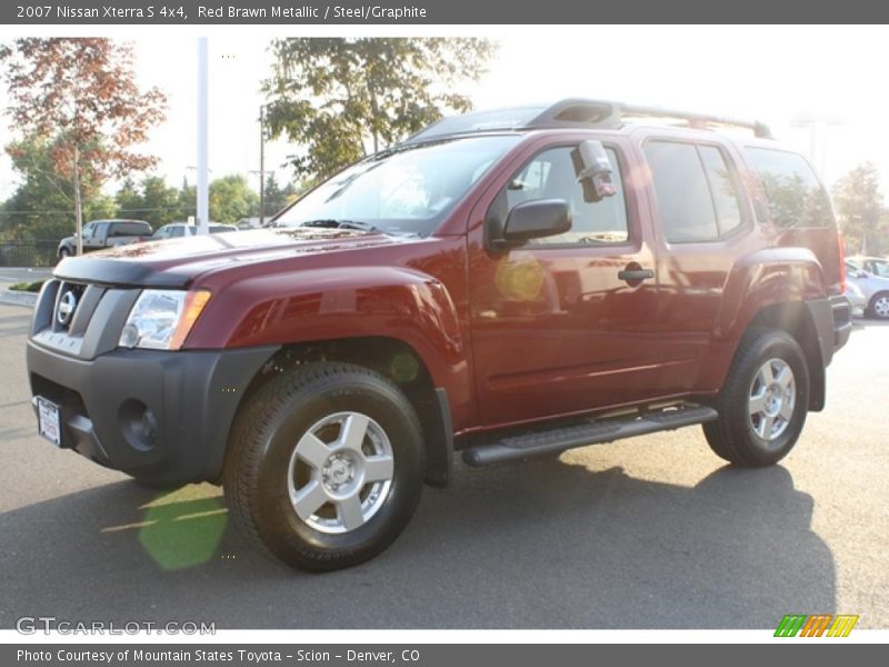 Red Brawn Metallic / Steel/Graphite 2007 Nissan Xterra S 4x4