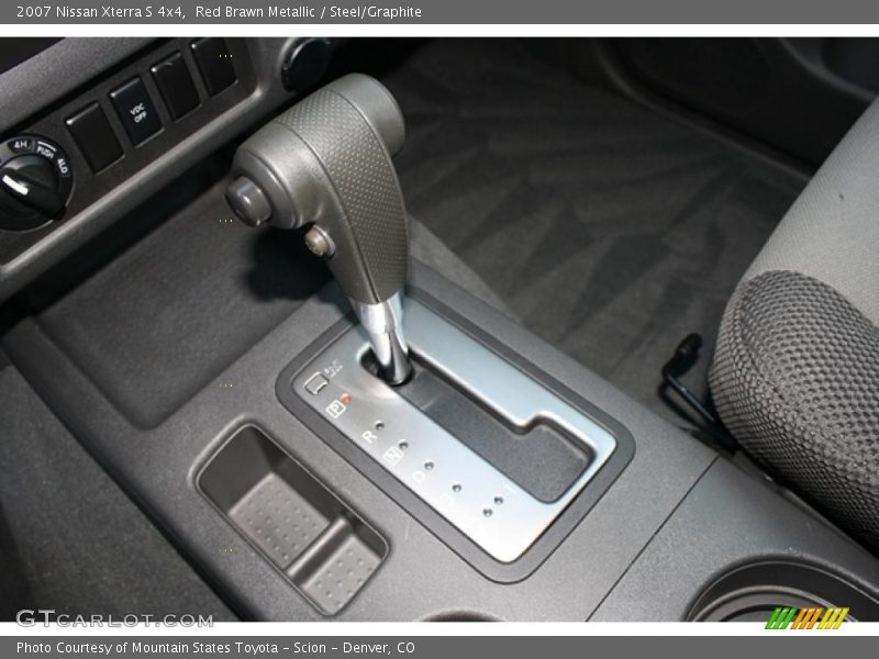 Red Brawn Metallic / Steel/Graphite 2007 Nissan Xterra S 4x4