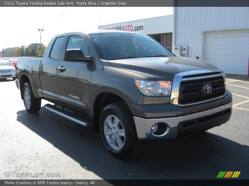 Pyrite Mica / Graphite Gray 2011 Toyota Tundra Double Cab 4x4