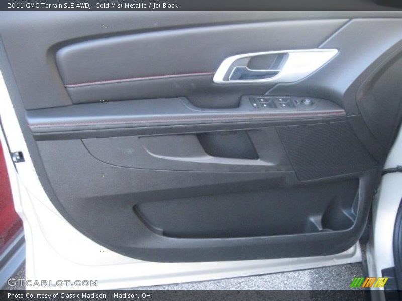 Gold Mist Metallic / Jet Black 2011 GMC Terrain SLE AWD