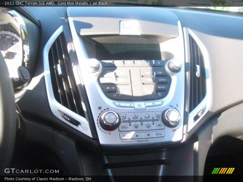 Gold Mist Metallic / Jet Black 2011 GMC Terrain SLE AWD
