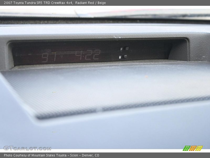 Radiant Red / Beige 2007 Toyota Tundra SR5 TRD CrewMax 4x4
